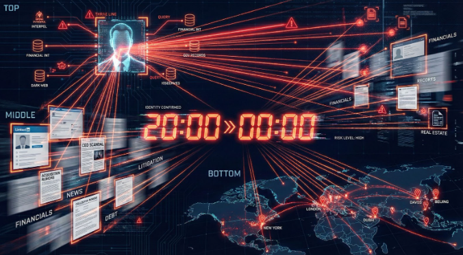 Your Digital Shadow: How AI Builds Risk Profiles on Your C-Suite